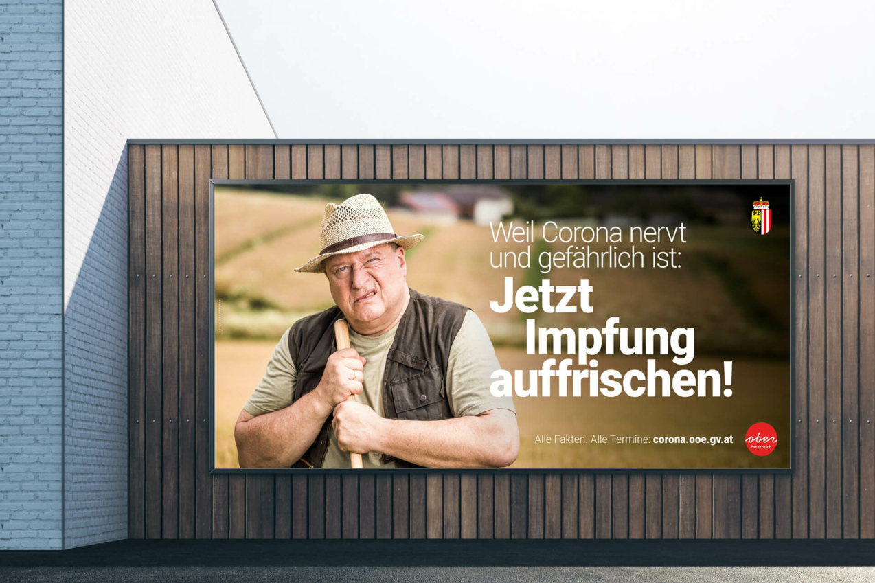 Land OÖ Impfkampagne Plakat2