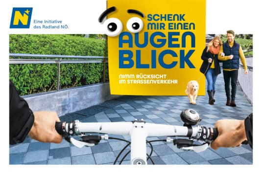 Augenblick Plakat Fahrrad